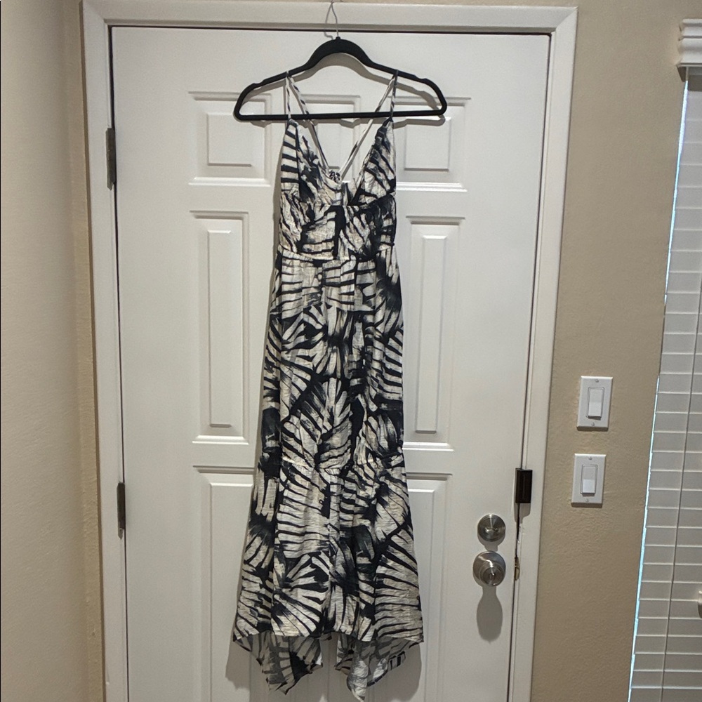 Steve Madden nwot navy & cream Patterned Dress